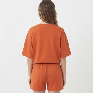 2026 New Arrival Cotton Ladies <b>Twin</b> <b>Set</b> For Girls OEM Service Women Clothing Summer Casual Wear 2 Piece <b>Twin</b> <b>Set</b> - Product Image 5
