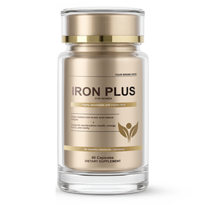 Cápsulas de Hierro de Marca Privada, Suplemento Dietético para Mujeres con Nutrientes Añadidos - Product Image 1