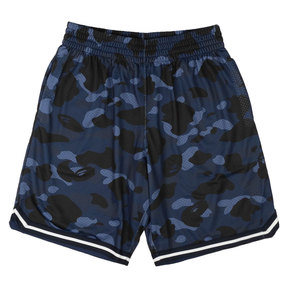 Pantalones Cortos Bermuda de Malla para Niños, de Secado Rápido, para Baloncesto, Deportes, Uso Casual de Verano, con Estampado Salpicado, Cintura Media, Poliéster/Algodón - Product Image 2