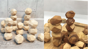 Bloques de madera Tumi Ishi para apilar, artesanía artística, para una decoración elegante del hogar. - Product Image 6
