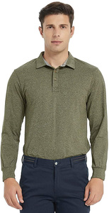 Camiseta de Manga Corta para Hombre, Color Sólido, Poliéster Jersey, Transpirable, Anti-Pilling, Corte Casual, Largo Regular, Tejido de Punto en la Parte Delantera - Product Image 2