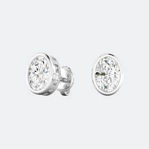 Pendientes de Diamantes con Corte Esmeralda de 1.00CTW, Chapados en Oro, Certificados por IGI, Regalo de Lujo para Compromiso, Boda o Aniversario - Product Image 2