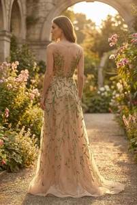 ชุดราตรีหรูหราประดับเลื่อมทรงเมอร์เมดลายเรขาคณิตจากโรงงานโดยตรง รับสั่งทำจำนวนมาก ชุดเดรสออกงานสำหรับผู้หญิง - Product Image 4