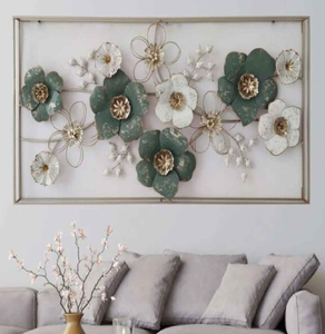 Sculpture murale moderne en acier inoxydable en forme de cercle pour salon, chambre, bureau, décoration intérieure, avec revêtement en poudre, à suspendre - Product Image 3