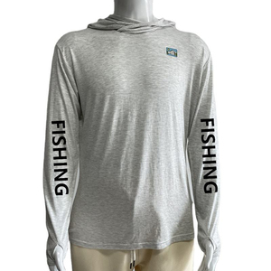 เสื้อฮู้ดตกปลาแบบสั่งทำพิเศษ น้ำหนักเบา แห้งเร็ว แขนยาว สำหรับผู้ชาย เหมาะสำหรับกีฬากลางแจ้ง - Product Image 4