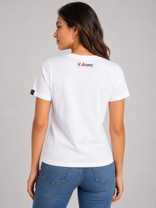 Camiseta de Mujer con Logotipo Personalizado, Ropa Casual de Primera Calidad con Servicios de Proveedor Mayorista de Marca Privada y Talla OEM - Product Image 4