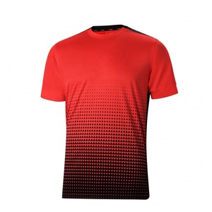 Camiseta de Fútbol Sublimada 100% Poliéster para Hombre, Ropa Deportiva de Equipo, Transpirable, Antibacteriana, que Absorbe la Humedad, Camiseta de Fútbol Corta - Product Image 5