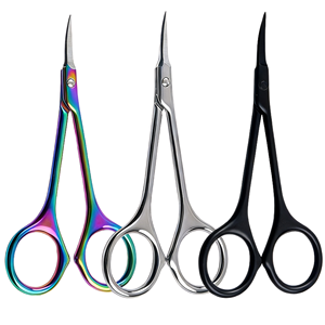 Professional Beauty <b>Small</b> Curved Stainless Steel Cuticle Manicure Scissors Russian Style Remover Dead Skin Scissors Nail Care - Product Image 1