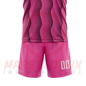 Ropa Deportiva de Entrenamiento, Conjunto de Camiseta de Fútbol de Manga Corta con Cuello Redondo y Pantalones Cortos, Uniforme Deportivo de Fútbol con Servicio OEM - Product Image 4