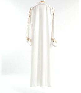 Wholesale Modest Style Muslim Dress Abaya <b>Kaftan</b> for Women for Eid Prayer Ramadan Female Abaya Islamic Clothing Made in Pakistan - Product Image 4