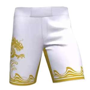 Pantalones Cortos de Jiu Jitsu y MMA de Color Personalizado, Ropa de Artes Marciales de Color Sólido, Hechos en Pakistán, Pantalones Cortos de MMA para Hombre de Alta Calidad - Product Image 6
