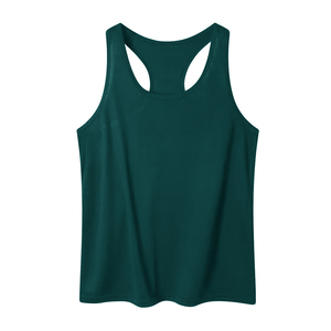 Camisetas sin mangas para hombre BROOKLYN, de secado rápido, para gimnasio, entrenamiento, correr, personalizadas, unisex, con estampado a cuadros, cuello redondo, licra/algodón, súper suaves, al por mayor - Product Image 1