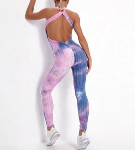 Ensembles de vêtements de yoga pour femmes Leggings taille haute Ensemble de soutien-gorge de sport Tenue de sport de gym Ensemble de yoga sans couture grande taille - Product Image 3