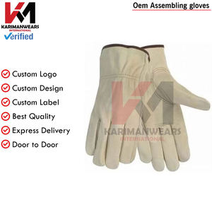 Working Gloves High Quality Industrial Gloves Anti <b>Slip</b> Cut Resistant Grip for Labor Work OEM Bulk - Product Image 5