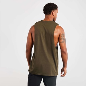 Men's <b>Vintage</b> Sleeveless <b>Tank</b> <b>Top</b> Heavyweight Cotton Washed Drop Arm <b>Tank</b> <b>Top</b> High Street Style Eco-Friendly 180g <b>Tank</b> <b>Top</b> Men - Product Image 6