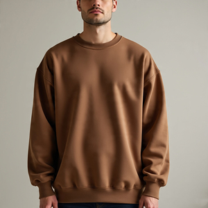Sweat-shirts amples pour hommes, en coton et polyester de haute qualité, sweat-shirts à capuche en molleton, sweat-shirts à fermeture éclair surdimensionnés pour hommes - Product Image 1