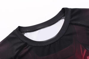 Camiseta de compresión de manga larga con estampado de Iron Man para hombre, de secado rápido, con estampado por sublimación, talla adulto. - Product Image 4