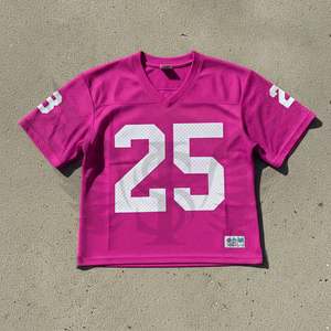 Maillot de football américain personnalisé imprimé par sublimation pour uniforme à manches courtes en mesh, séchage rapide, 100 % polyester, avec logo personnalisé - Product Image 6