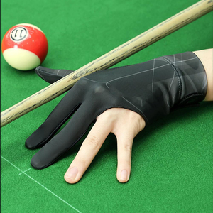 Guantes de Snooker con Diseño Moderno y Elegante, Impresos con Fibra de Carbono, Transpirables, de Spandex, con Palma Suave - Product Image 5