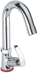 Swan Neck Chrome Finished Brass <b>Washing</b> <b>Machine</b> <b>Tap</b> Wall Mounted Bibcock Valve Bathroom Basin Kitchen Water Faucet Curved Design - Product Image 2