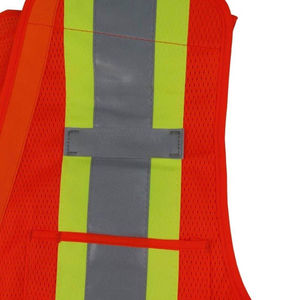 Chaleco de Seguridad con Logotipo, Suministro de Fábrica, 2 Bolsillos Multifuncionales, Alta Visibilidad, Impermeable, Color Personalizado, Nuevo Diseño - Product Image 4