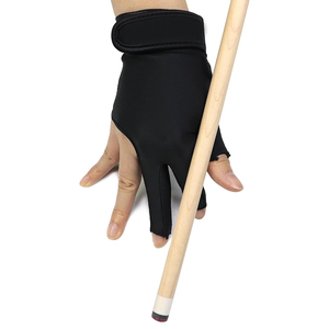 Prix le plus bas, vente directe d'usine, gants de snooker à 3 doigts, fabrication OEM, gants de snooker fabriqués en usine - Product Image 4