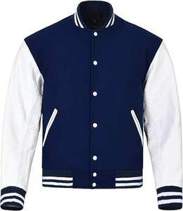 Vestes universitaires en gros, vestes universitaires vierges, vestes universitaires personnalisées avec logo, vestes universitaires simples pour hommes - Product Image 1