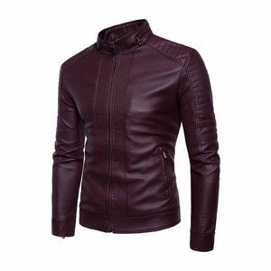 Full Sleeve Custom Logo 2023 Latest Design <b>Men</b> <b>Leather</b> <b>Jacket</b> Available for Casual Wear in Low Prices - Product Image 2