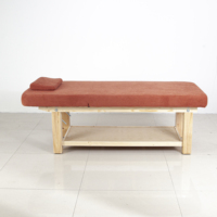 Table de massage portable moderne réglable en bois, pliable et légère, pour salon de beauté et spa, avec fonctionnalités aquatiques