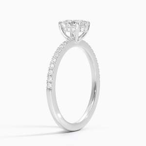Bague BOJ 084 en argent 925, coupe ovale, solitaire serti, diamant 2 carats, couleur D, VVS1, moissanite certifiée GRA, prix bas, en solde - Product Image 2