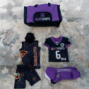 2026 New Customized American Football Uniform Complete Team Kit Sublimated Jersey Shorts <b>Gloves</b> Sports Bag Training - Product Image 2