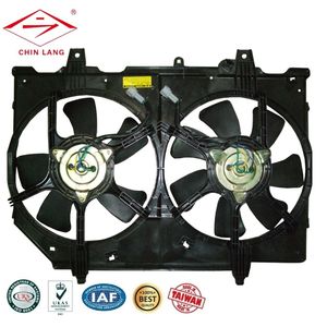 Fabricante de Autopartes con 40 Años de Experiencia, Conjunto de Ventilador de Radiador CHIN LANG CL-4116F NISSAN X-TRAIL 2001-2007 12V OEM # 21481-4Z321 Nuevo 1 Año - Product Image 1