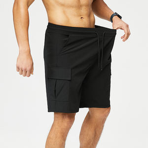 Nouvel ensemble décontracté d'été 2026 pour homme : T-shirt et short style streetwear, respirant, coupe oversize, en toile unie - Product Image 2