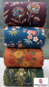 Tissu en polyester durable imprimé numériquement, fabricant sur mesure pour vêtements, robes et textiles d'intérieur - Product Image 6