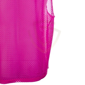 Maillots d'entraînement réversibles en maille respirante 100 % polyester pour adultes, personnalisables avec nom, pour football, basketball et autres sports - Product Image 6