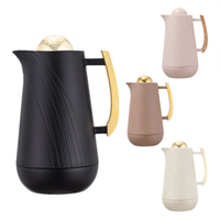 Bouilloire à eau chaude pour la maison, très vendue et durable, avec doublure en verre, isolation, 1000 ml, ensemble cadeau, cafetière, thermos