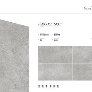 Carreaux de porcelaine sculptés de luxe, format 800x1600, 1200x1800, 750x1500 mm, grandes dalles premium pour design d'intérieur moderne - Product Image 1