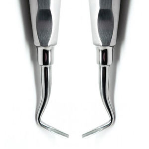 เครื่องมือถอนฟันแบบแมนนวล Right Root Tip Heidbrink Root Elevator ทำจากสแตนเลส สำหรับการผ่าตัดช่องปาก - Product Image 5