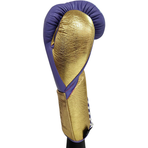 Gants de boxe en cuir véritable personnalisés No Boxing No Life pour l'entraînement et le sparring, avec fermeture auto-agrippante et à lacets - Product Image 4