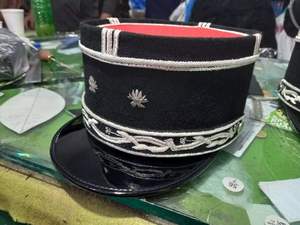 Casquette Képi de pompier français personnalisée, modèle Top Ranking Peak Hat, 100% Coton, Unisexe, pour usage extérieur, Fabriqué au Pakistan, Root Fight Gear - Product Image 4