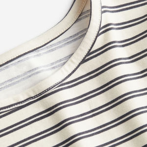 Camisetas de Manga Corta para Niñas, Hechas con Materiales de Alta Durabilidad, Diseño de Rayas, Fabricante Profesional, Camisetas para Adolescentes - Product Image 3