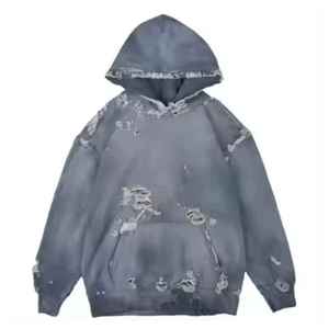 เสื้อฮู้ดดี้ผู้ชายผ้าฝ้ายฟลีซ 100% สำหรับฤดูหนาว ทรงปกติ ซับในอย่างดี แห้งเร็ว ระบายอากาศได้ดี กันยับ เป็นมิตรต่อสิ่งแวดล้อม  สั่งซื้อขั้นต่ำน้อย - Product Image 1