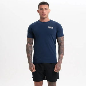 mens compression tshirt short and long sleeve gym fitness athletic wear <b>tight</b> fit quick dry breathable stretch sports training - Product Image 1