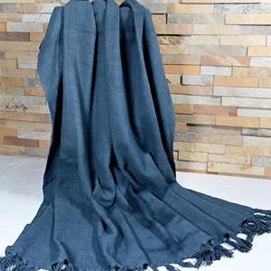 Manta de Algodón Suave y Sólida, Hecha a Mano, Ligera y Transpirable, para Sofá o Cama, Decoración del Hogar, Manta de Verano - Product Image 2