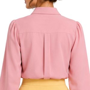 Pink and Dandelion Women Embroidered Blouse and Maxi <b>Skirt</b> Set <b>Long</b> Sleeve Button Up High Waist Modest Two Piece Outfit OEM - Product Image 3