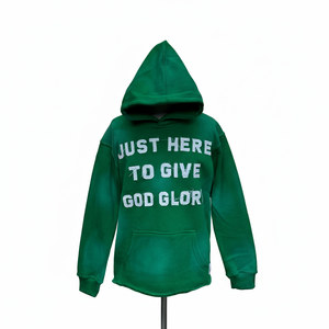 Sudadera con capucha de forro polar grueso, estilo streetwear, con logo aplicado personalizado, corte regular, para hombre, venta al por mayor. - Product Image 1