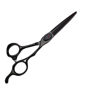 Black <b>Barber</b> Scissor <b>Set</b> Custom Brand Professional Hairdresser Shears Thinning Scissors Kit Salon <b>Barber</b> Shop Cutting Tools - Product Image 6