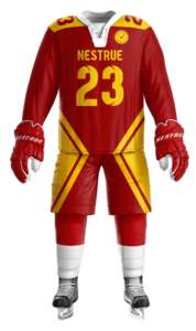 Top Trending USA Men's Ice Hockey Uniforms Breathable Polyester Four-Way Stretch Eco-Friendly ODM OEM Service Available - Product Image 2