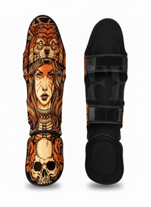 Protège-tibias personnalisés en mousse EVA pour arts martiaux, kickboxing, Muay Thai – Équipement de protection pour hommes et femmes, entraînement et combat - Product Image 5