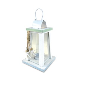 เชิงเทียนไม้ติดฉลากแบบชนบทสำหรับตกแต่งบ้านงานแต่งงานและโรงแรม - Product Image 1